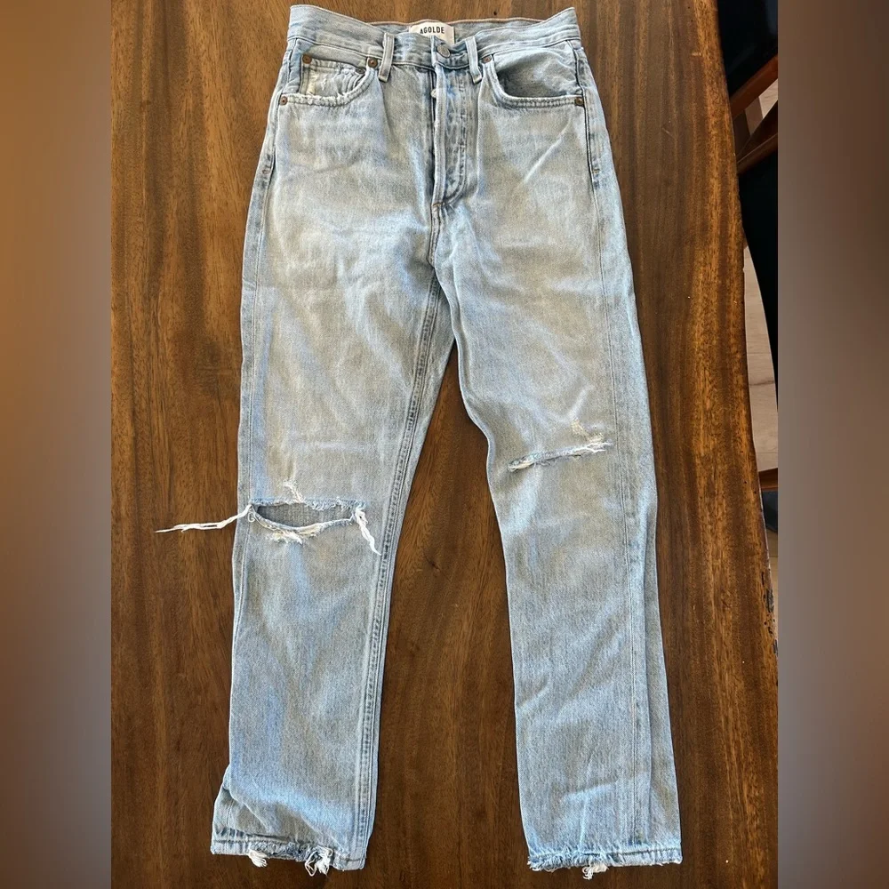 Agolde Riley jeans distressed - Picture 6 of 10